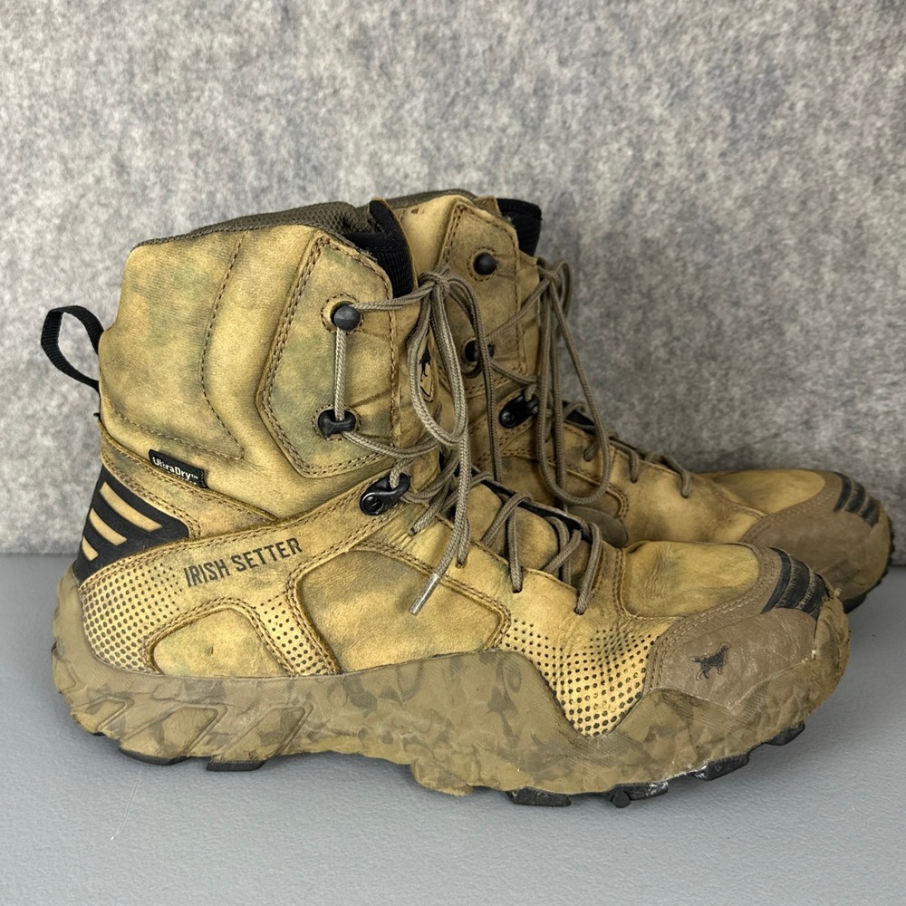 Irish Setter Vaprtrek Boots Mens 11 Brown 2815 Hunting Waterproof UltraDry EnerG